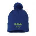 Melanin King Beanie with Pom